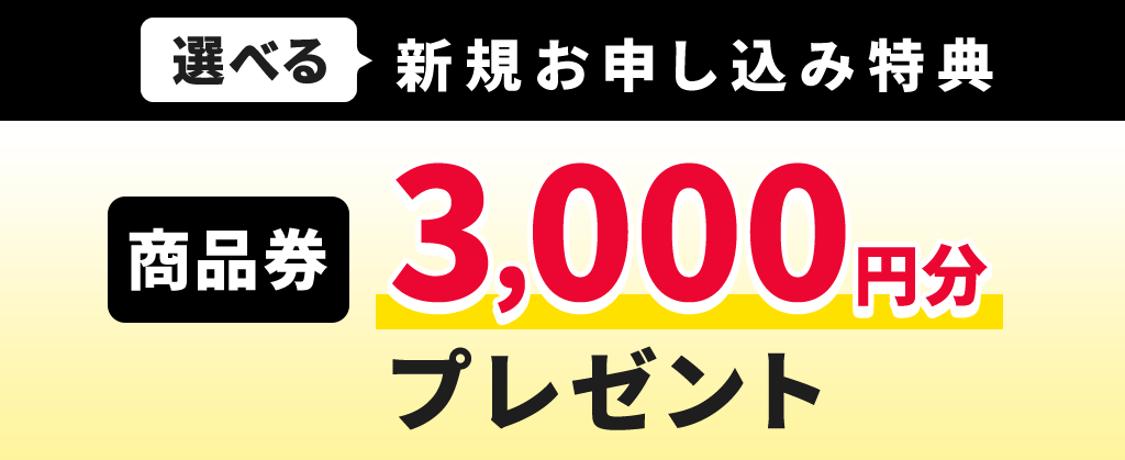 商品券プレゼントキャンペーン