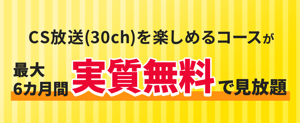 CSパック割【戸建て限定】