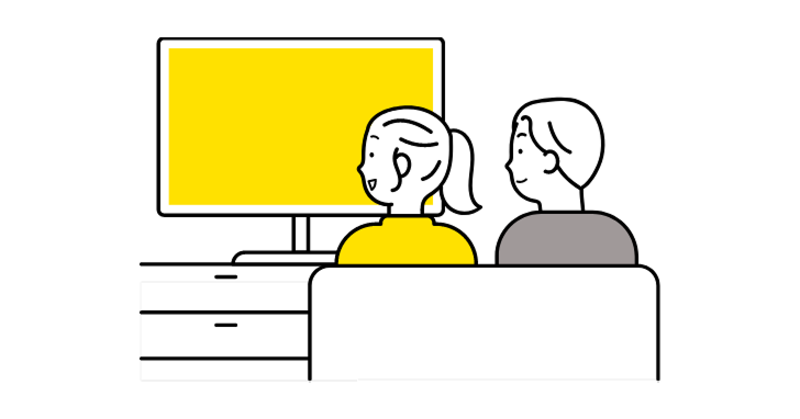 多彩なチャンネルを高画質で楽しめる