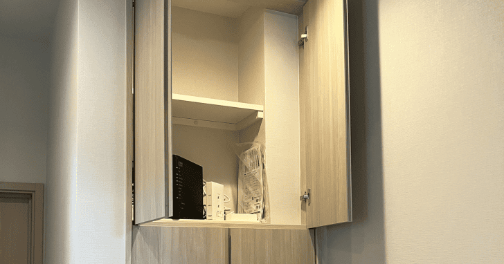 ホームゲートウェイを1階の中央付近に単体で設置