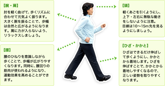 ハウツーウォーキング 特集 Eo健康