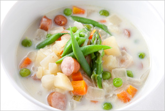 炊飯器で作るお豆のクリームスープ 健康レシピ Eo健康