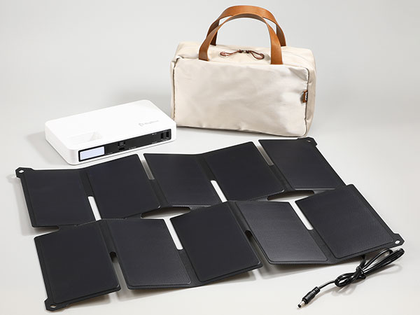 ビッグブルー 軽量＆コンパクトで持ち運べるポータブル電源 フラット パワーステーション システム