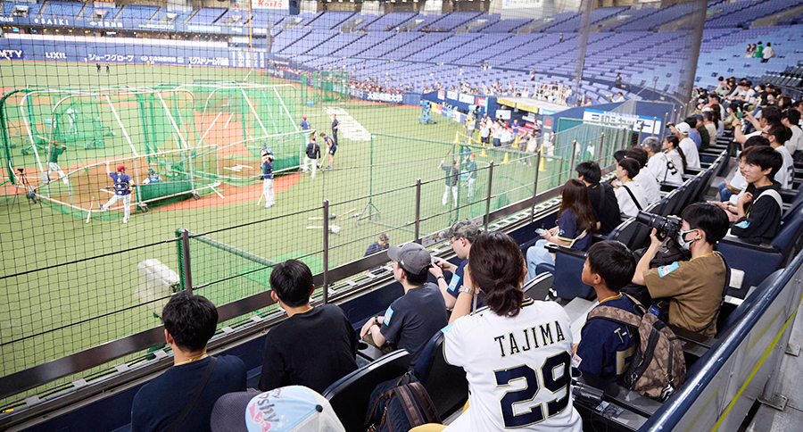 イベントレポート 京セラドーム大阪プレミアムツアー