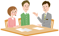 販売員に対面で相談したいなあ…