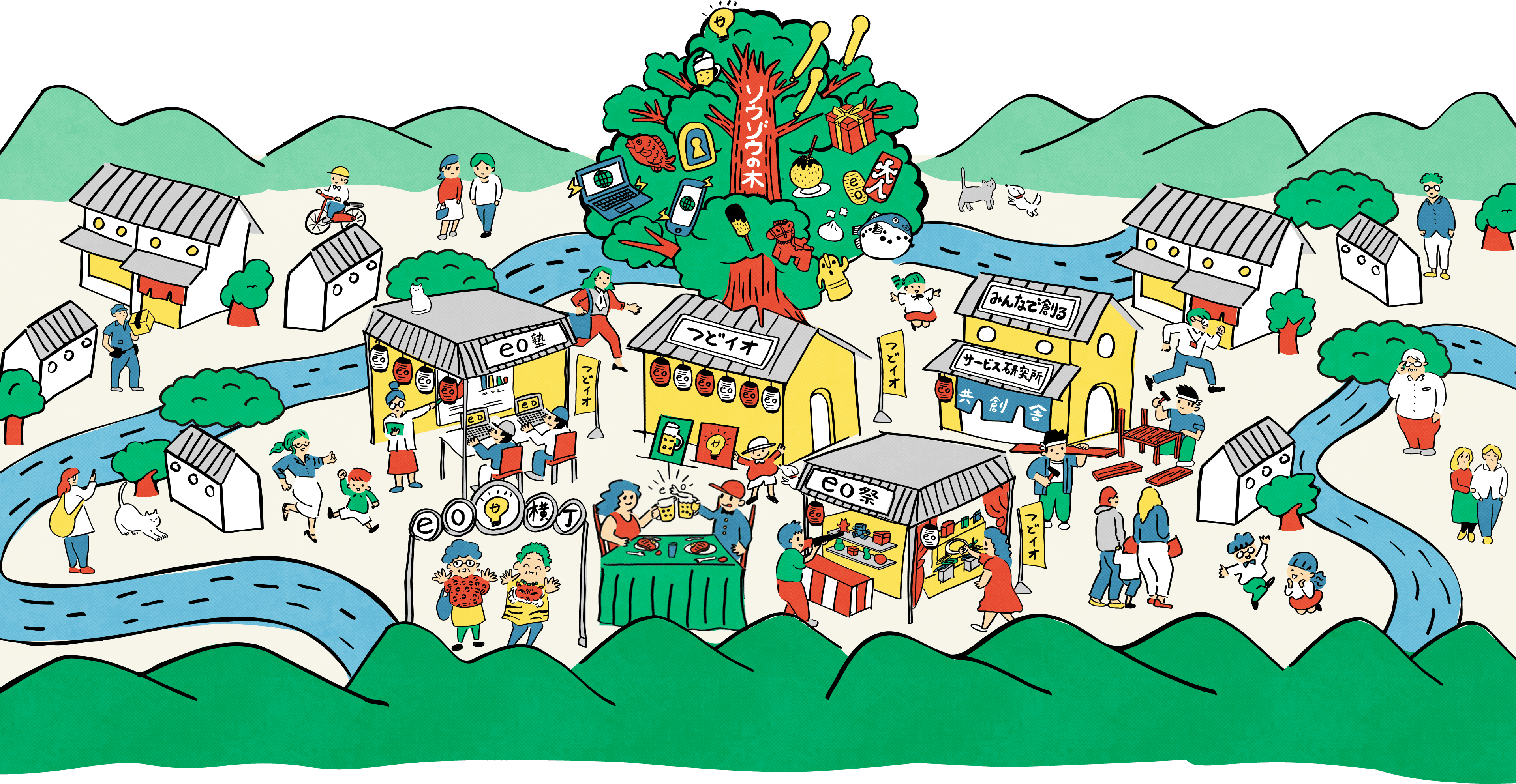 メインビジュアルのイラスト