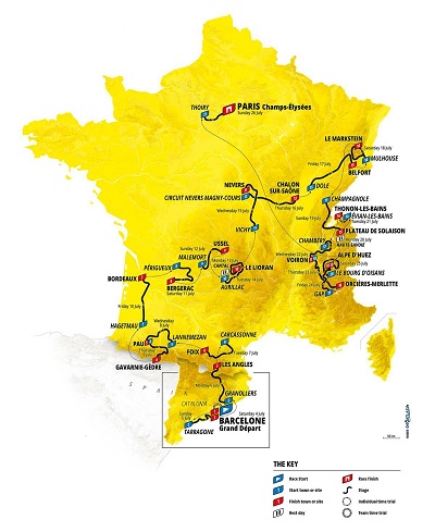 フランス地図