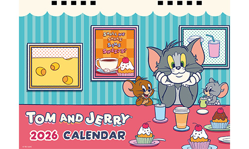 トムとジェリー 2026年卓上カレンダー
